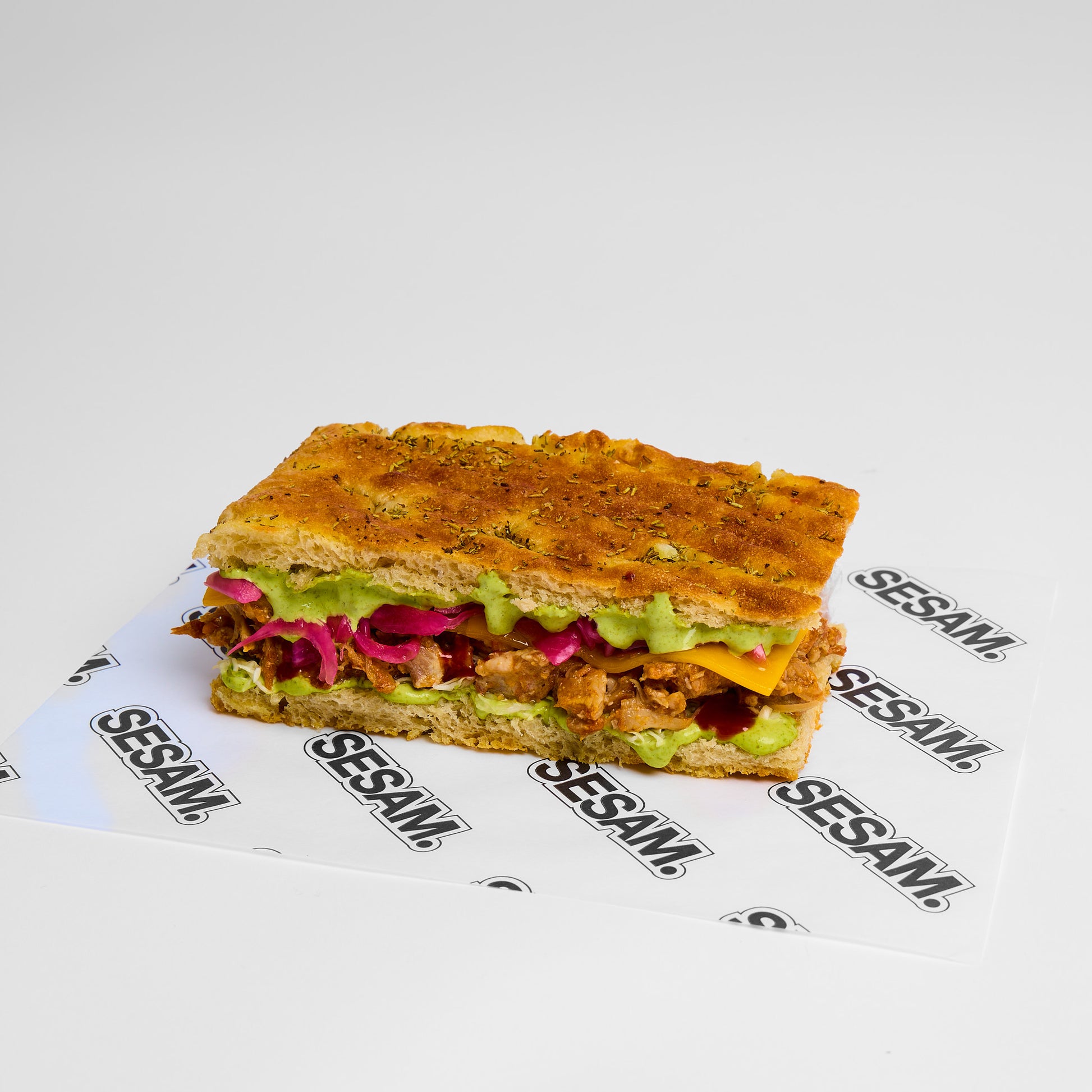 SPICY PORK SANDWICH